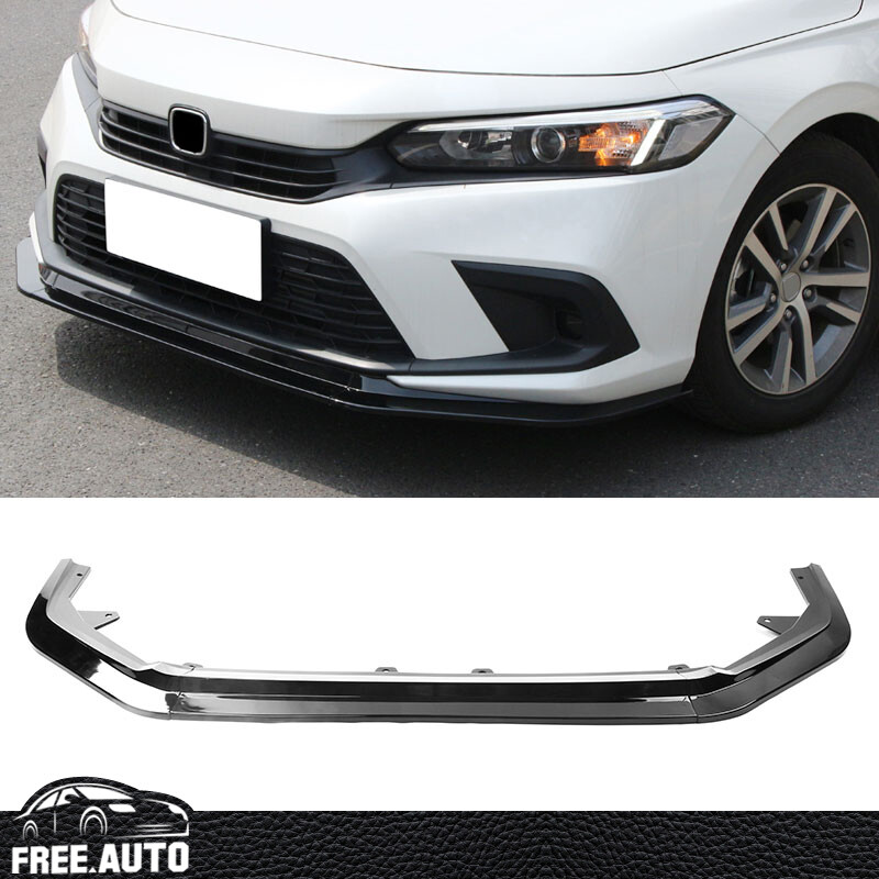 2022-2024 Honda Civic 11th Gen RS Style Front Bumper Lip PP Gloss