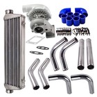 T04E T3 T4 5 bolt Turbo Kit Intercooler Piping Kit A/R 0.63 Up to 400 HP