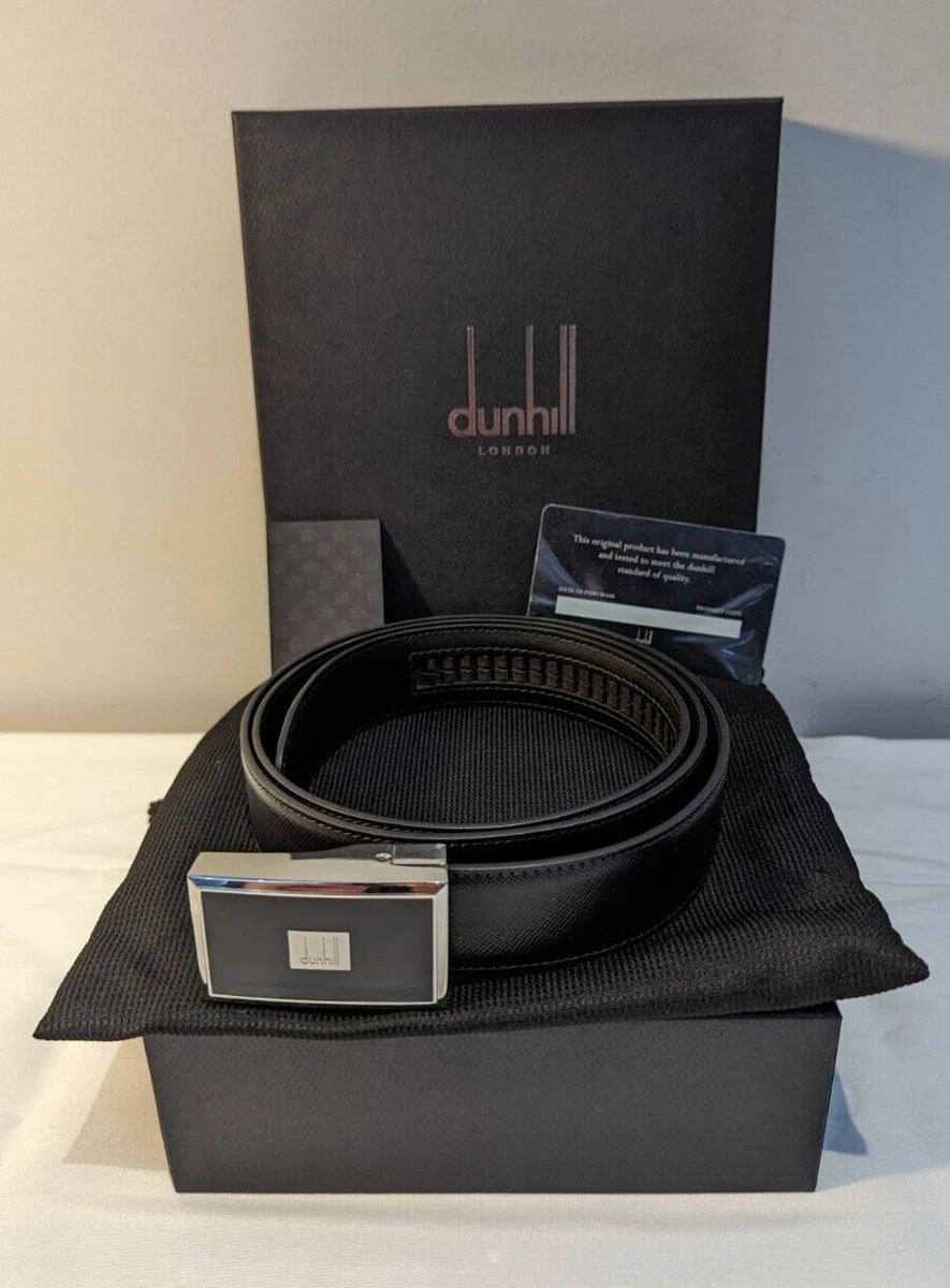 【新品】dunhill ブラック ベルト ダンヒル ベルト メンズ ブラック dunhill DU21F4A10CH BK/BK | GINZA