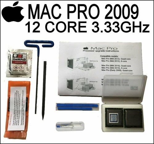 6-Core Westmere 3.33GHz 16GB-32GB RAM Mac Pro CPU Tray Upgrade 2009 4,1