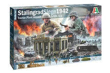 Italeri 6193 1/72 WWII Stalingrad Siege 1942: Tractor Plant Assault Model Kit