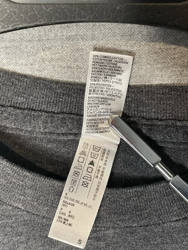 Camiseta Looker Data Analyst De Colección Años 90 Puntada Única Hecha en EE. UU. Talla S Rara Luz *ver Foto 4 de 4