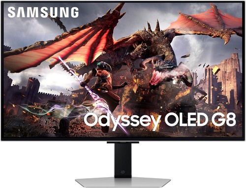 Samsung 32" Odyssey OLED G8 4K 240Hz QD-OLED Gaming Monitor, LS32DG802SNXZA