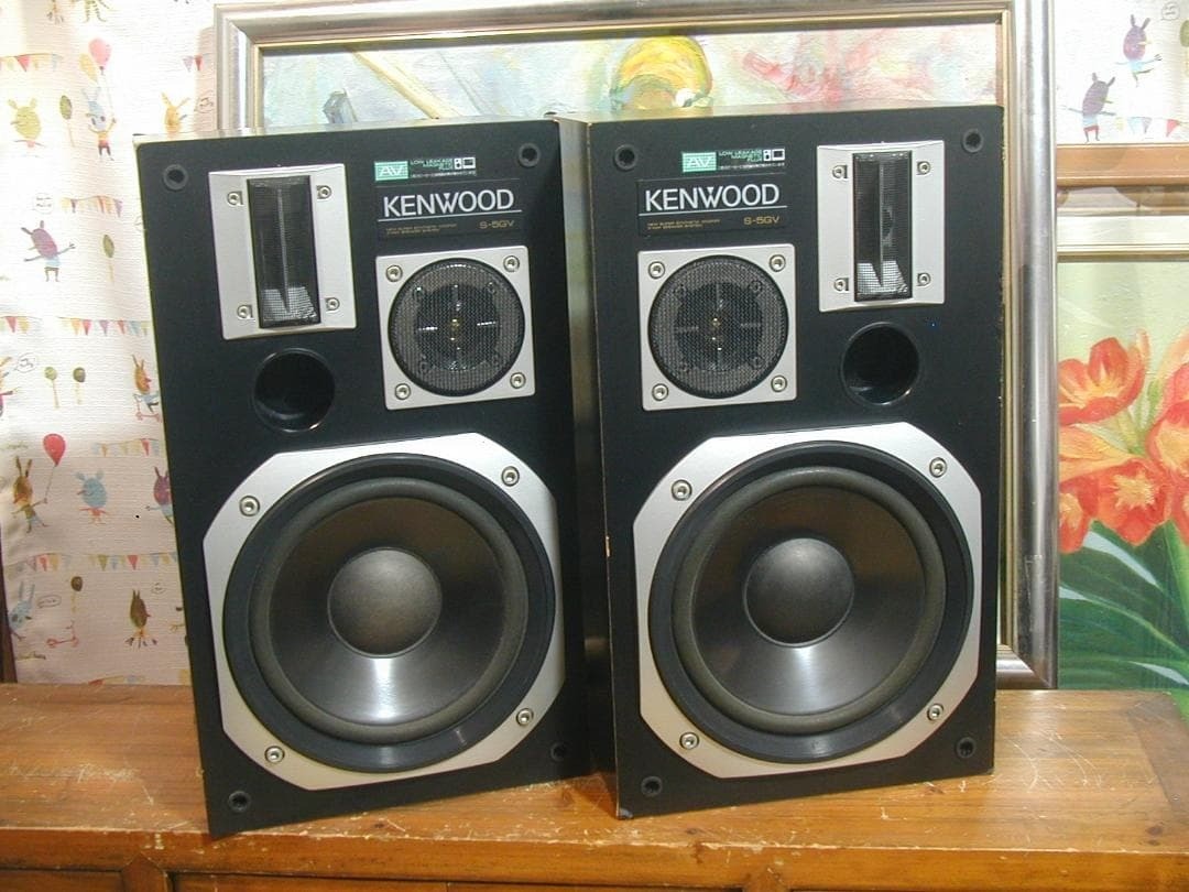 Kenwood S-5GV 3-way Speakers