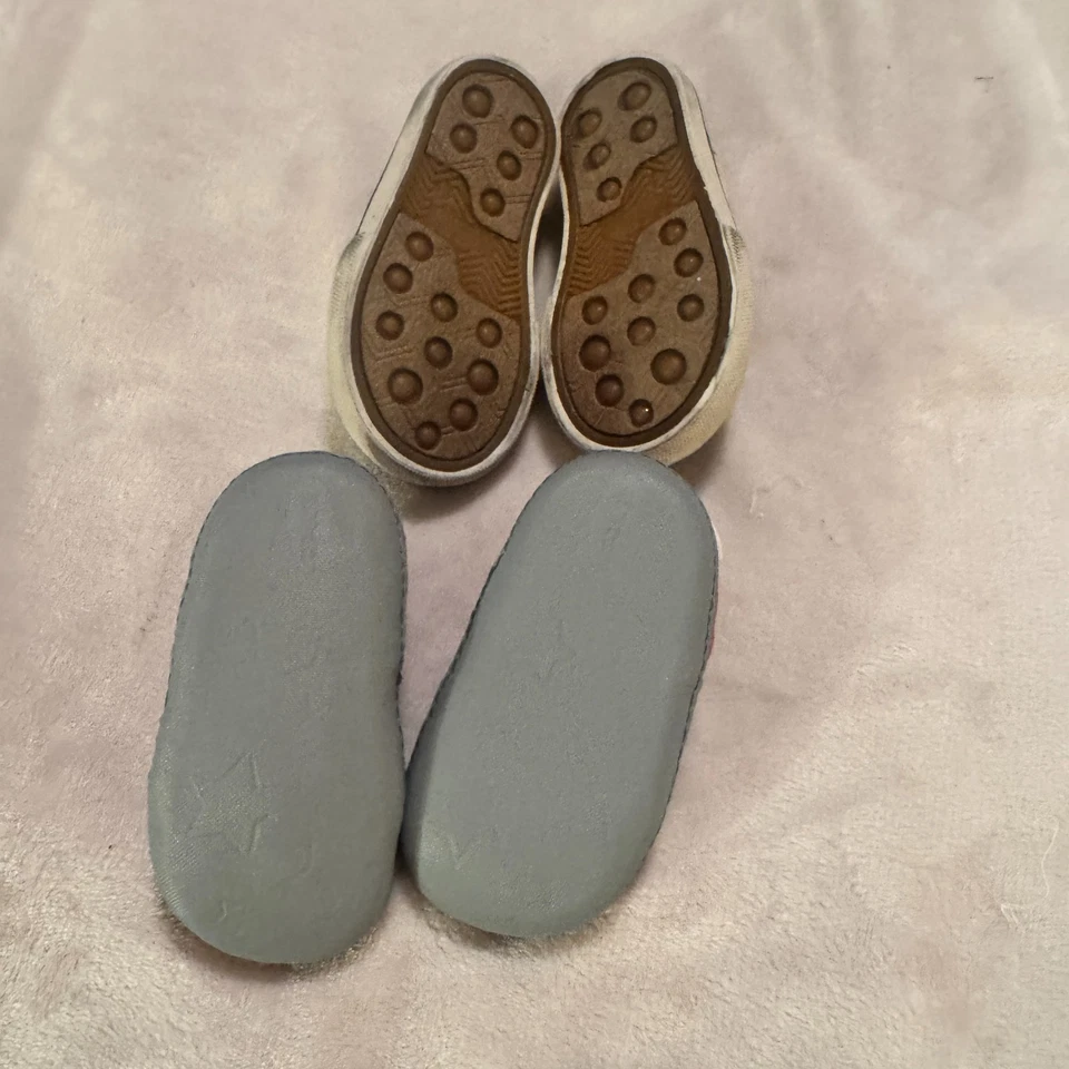 Lote Zapatos Bebé Niño Talla 3&4 Roobeez Rojo Zapatillas y Circo Cuadros Barco Mocasines Foto 4 de 4