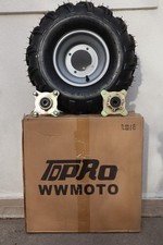 2 Wheels 8" 18x9.50-8 Front Tire Rim Wheel ATV Gokart Quad Dirt bike