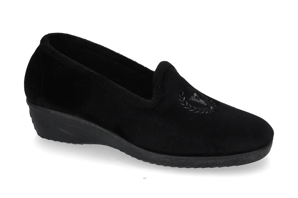 Pantofole Uomo Valleverde 21811 - Pelle Blu, Tacco Piatto, Taglia 46 EU - Comode E Morbide