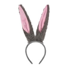 Bear Ears Animal Headband Plush Halloween Headwear Xmas Themed Party Accessory
