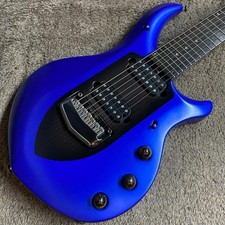 Music Man John Petrucci Majesty 7 Siberian Sapphire Ebony 7 String Guitar Used