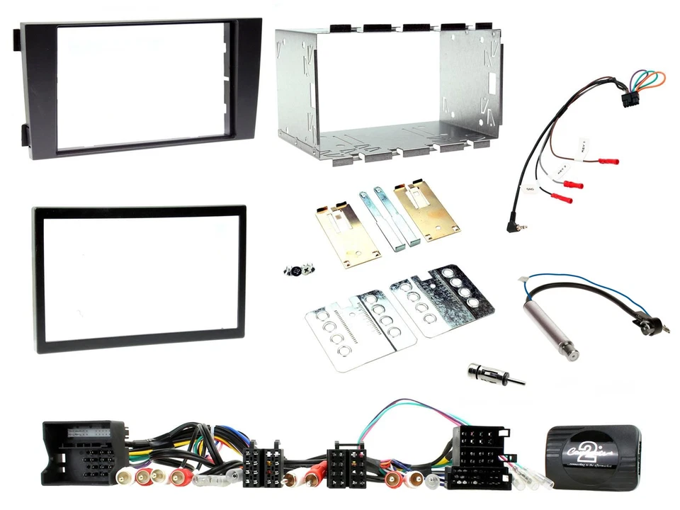 Kenwood DAB USB Bluetooth 2DIN Lenkrad Autoradio für Audi A6 C5 2001-2004 Aktivs - Bild 3 von 4