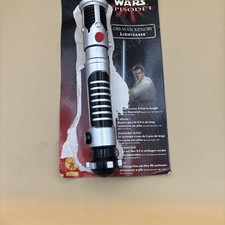 Star Wars Obi-Wan Kenobi Lightsaber Episode 1 Used Toy Replica Rubies 1643