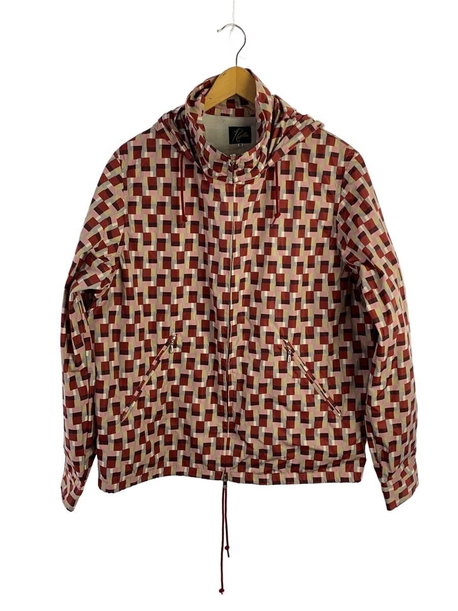 Needles M Polyester Red Allover Pattern Jacket - image 1