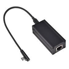 PoE to Type C Adapter Converter 10/100Mbps Broadband Charging Converter