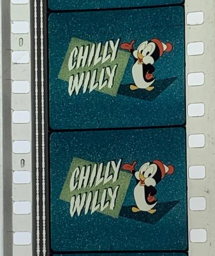 35mm Film Movie Cartoon “Chilly Willy In Little Televillian “ IB Tech 1958