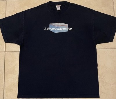 Vtg USPS Priority Mail Faded Promo Shirt XXL Joke Mail Gorp Grunge 90s Y2K