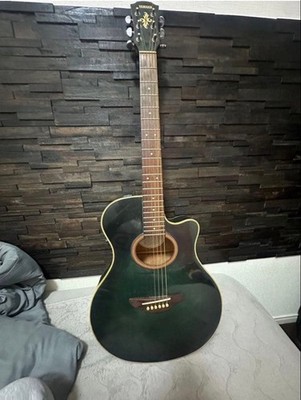 Yamaha APX-4A Acoustic Electric Guitar Thinline Cutaway Black