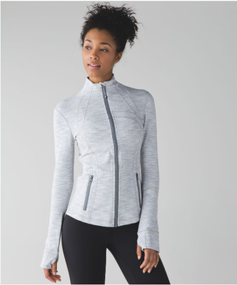 Lululemon Define Jacket Wee Are From Space Nimbus Battleship Gray Color Size 8