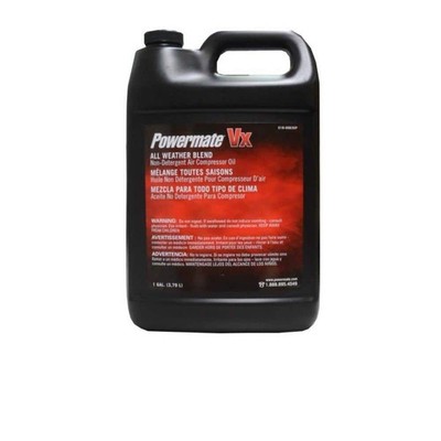 Powermate 1 Gallon All Weather Air Pneumatic Compressor Tool Oil None Synthetic