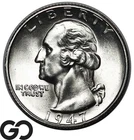 1947-S Washington Quarter, Premium Quality Superb Gem BU++