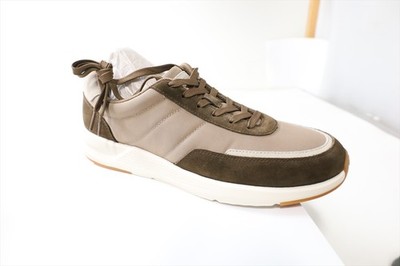 Peter Millar Sneakers Mens 10M Dark Brown Suede Leather Lace Up Casual Preppy Journeyman Suede Sneaker | Men main image 3