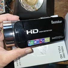 BESTEKER FULL HD DIGITAL VIDEO CAMERA  HDV 312P 16X ZOOM OPEN BOX EXC COND