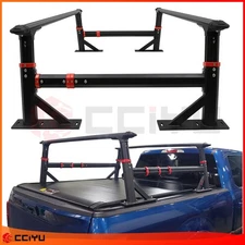 Universal Pickup Aluminum Rack Truck Bed Luggage Adjustable-Height Duty Carrier
