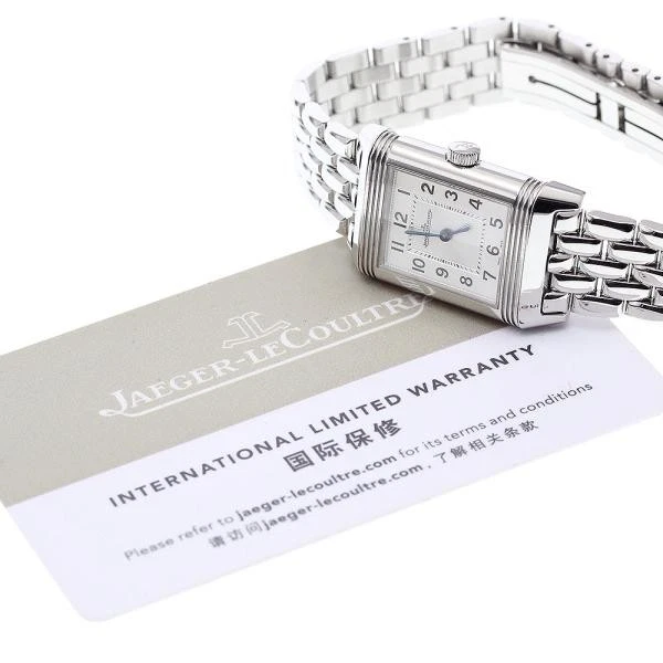 Jaeger LeCoultre — Jaeger-LeCoultre Reverso Classic Small Duetto Q2668130 21mm SS Watch #C1803