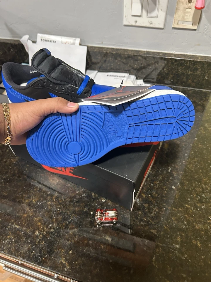 Air Jordan 1 Retro '85 OG Low Royal Talla 9 Foto 2 de 3