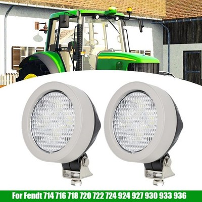 For Fendt 714 716 718 720 722 724 924 927 930 933 936 LED Small Oval Work Light