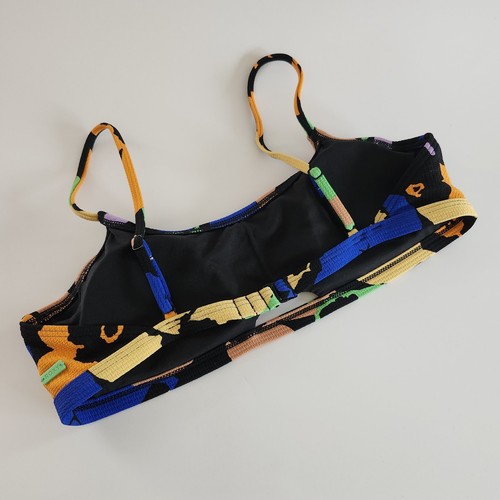 Women's ROXY Color Jam Floral 2 Piece Bikini Swimsuit Set. Size Large - Picture 5 of 11