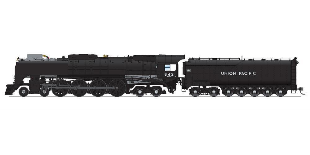 Broadway 6644 HO Union Pacific 4-8-4 Class FEF-3 Paragon4