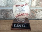 ELROY FACE Autographed Baseball PITTSBURGH PIRATES Authentic Autograph