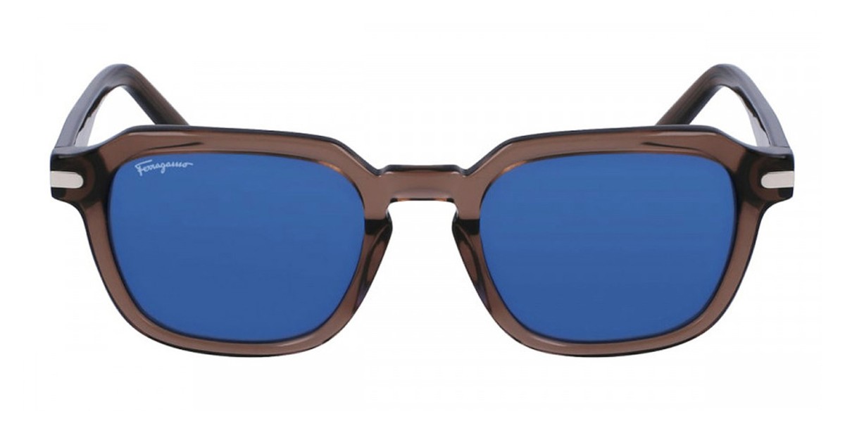 FERRAGAMO★素敵！スクエアフレームサングラス FERRAGAMO フェラガモ SF1048SLB サングラス 56サイズ メンズ