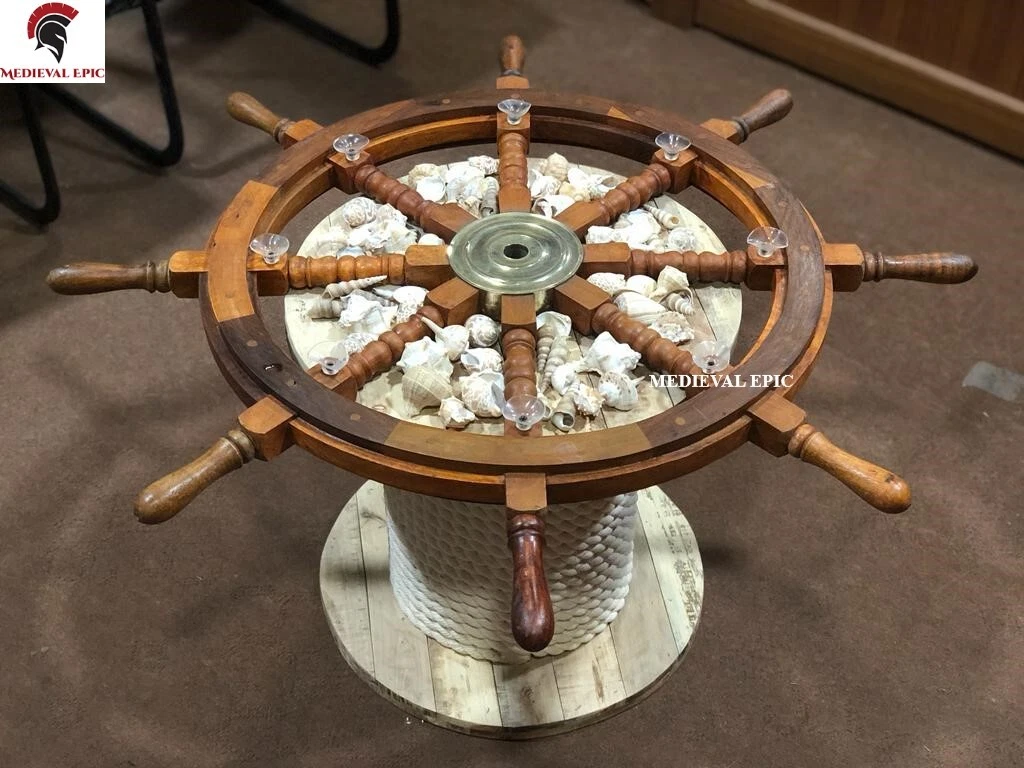 Wooden cheap wheel table