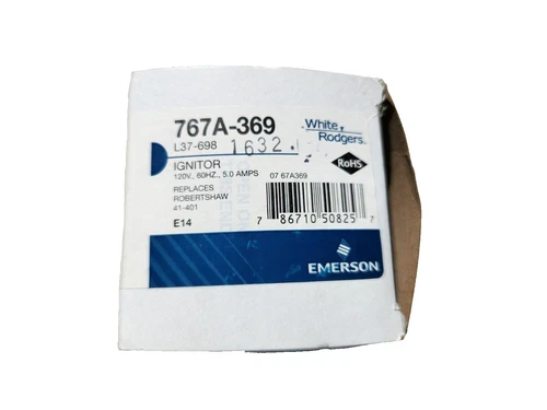 NEW White-Rodgers 767A-369 Hot Surface Ignitor Goodman Amana