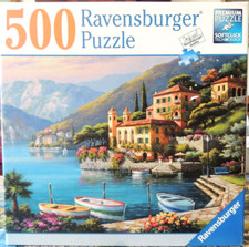 Ravensburger Puzzle 500 Pc Villa Bella Vista 81573 Complete