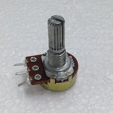 B200K 200K OHM Linear Taper Rotary Potentiometer 2 Pcs
