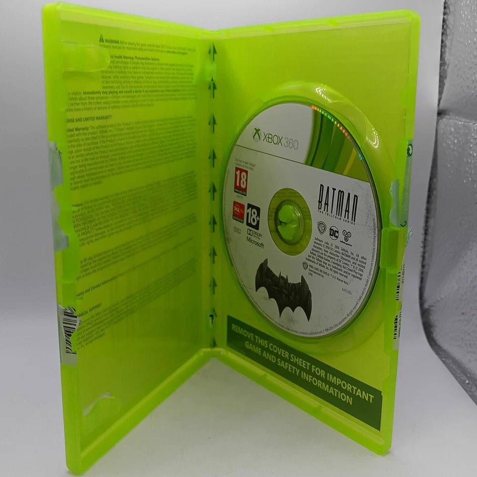 Batman The Telltale Series Season Pass Disc (Microsoft Xbox 360, 2016) PEGI CIB - Image 3 of 4