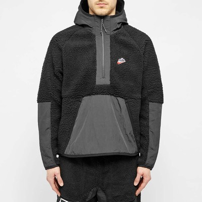 nike sherpa half zip