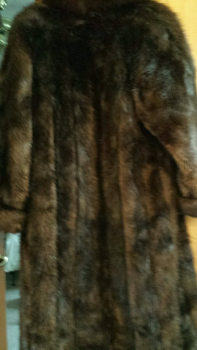 The Evans Collection: Vintage Full Length Beaver w/Fox Trim | eBay