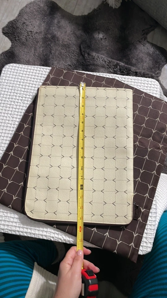 HARD TO FIND designer Bag And Cover VALTEKZ faux LOGO leather HI-END - Image 4 of 4