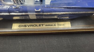 Chevrolet Impala 1959 Cabriolet 1/18 Road Tough – Bleu, Soft Top, Rare