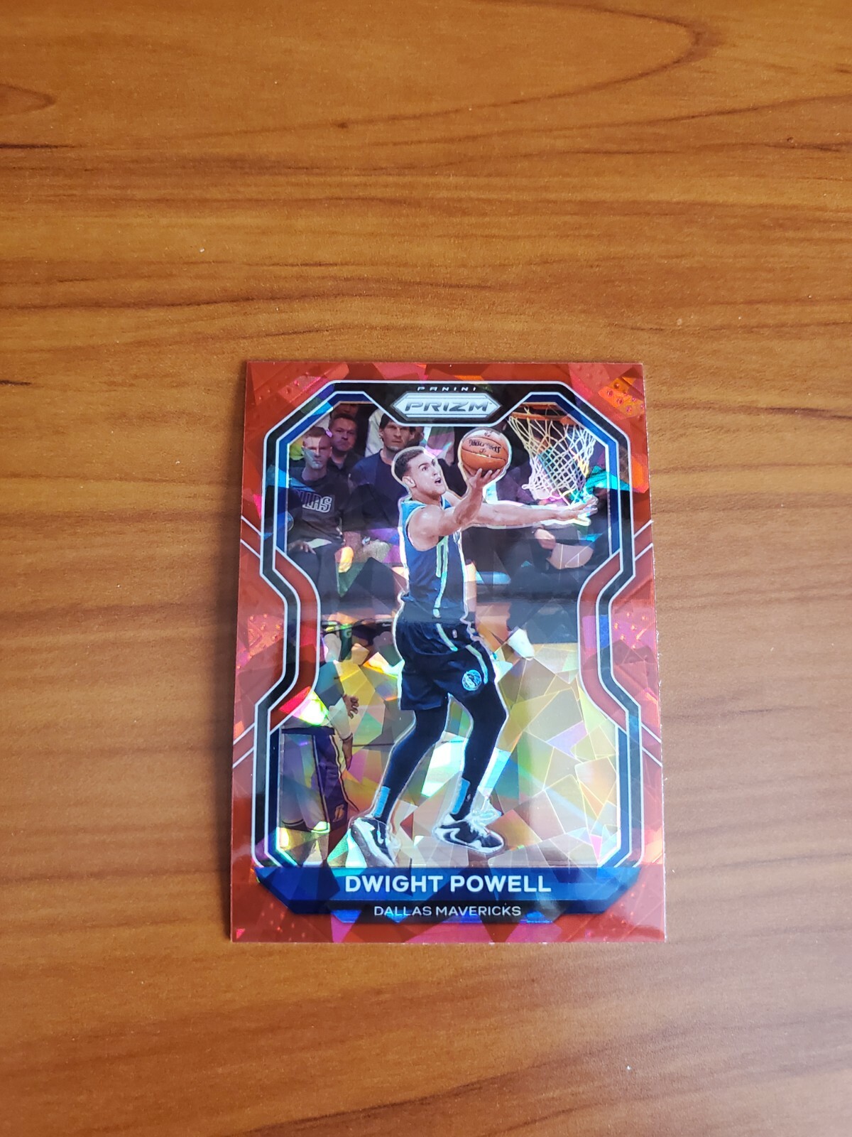 Dwight Powell - 2020-21 Panini Prizm #83 - RED CRACKED ICE - FREE SHIPPING