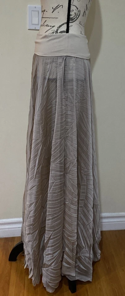 Falda Oska para mujer Lagenlook falda transparente sin forro talla 2 Foto 4 de 4