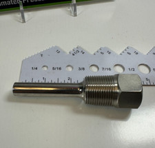 Thermowell 304 S/S 3/4" Male x 1/2 Female  4 1/4 OAL - NEW Fast Ship