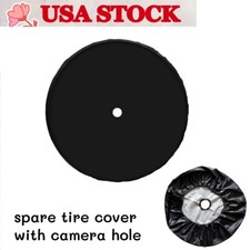 16 Spare Tire Cover Diy Wheel Protector Camera Hole For Ford Bronco 24575r15 16 Spare Tire Cover Diy Wheel Protector Camera Hole For Ford Bronco 24575r15
