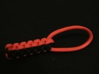 ONE (1) Paracord KEYCHAIN KEY FOB 550 USA HAND-MADE #12 knife key tool zipper — photo 3