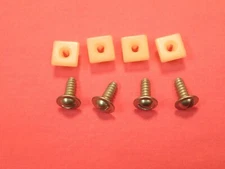 65-73 Mustang Shelby Fairlane Falcon Comet Cougar License Plate Mounting Kit