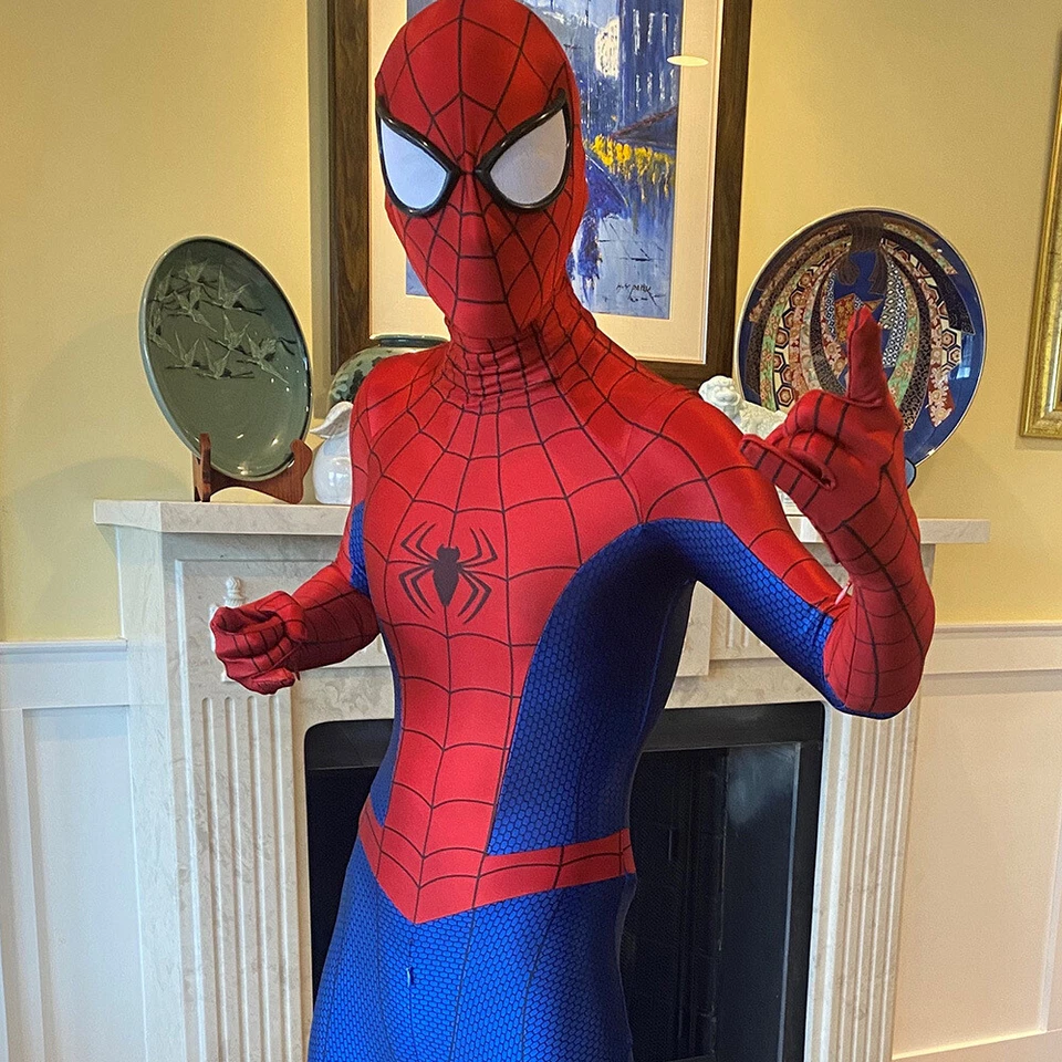 PS4 Spider-Man Mono Spiderman Body Halloween Juegos con disfraces Disfraz Accesorios Adulto Foto 2 de 4