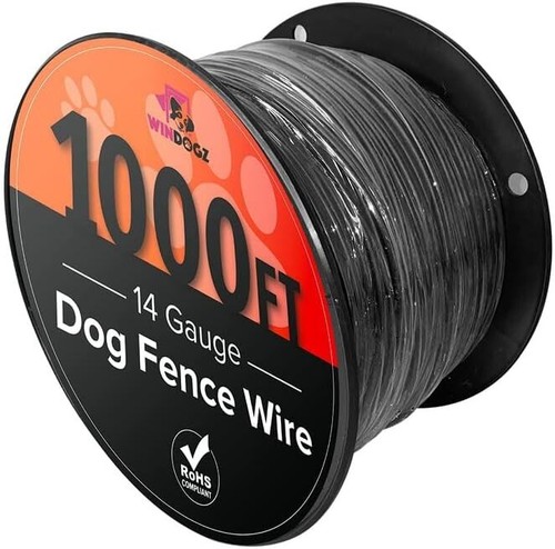 1000 ft 14 Gauge Electric Dog Fence Wire - Waterproof & Easy Installation - Picture 3 of 10